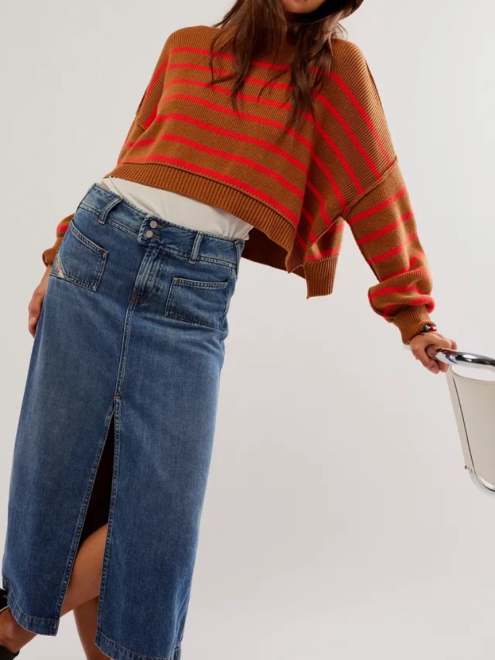 Diesel Free People De-Yinka Skirt $225 Size 28 NWT